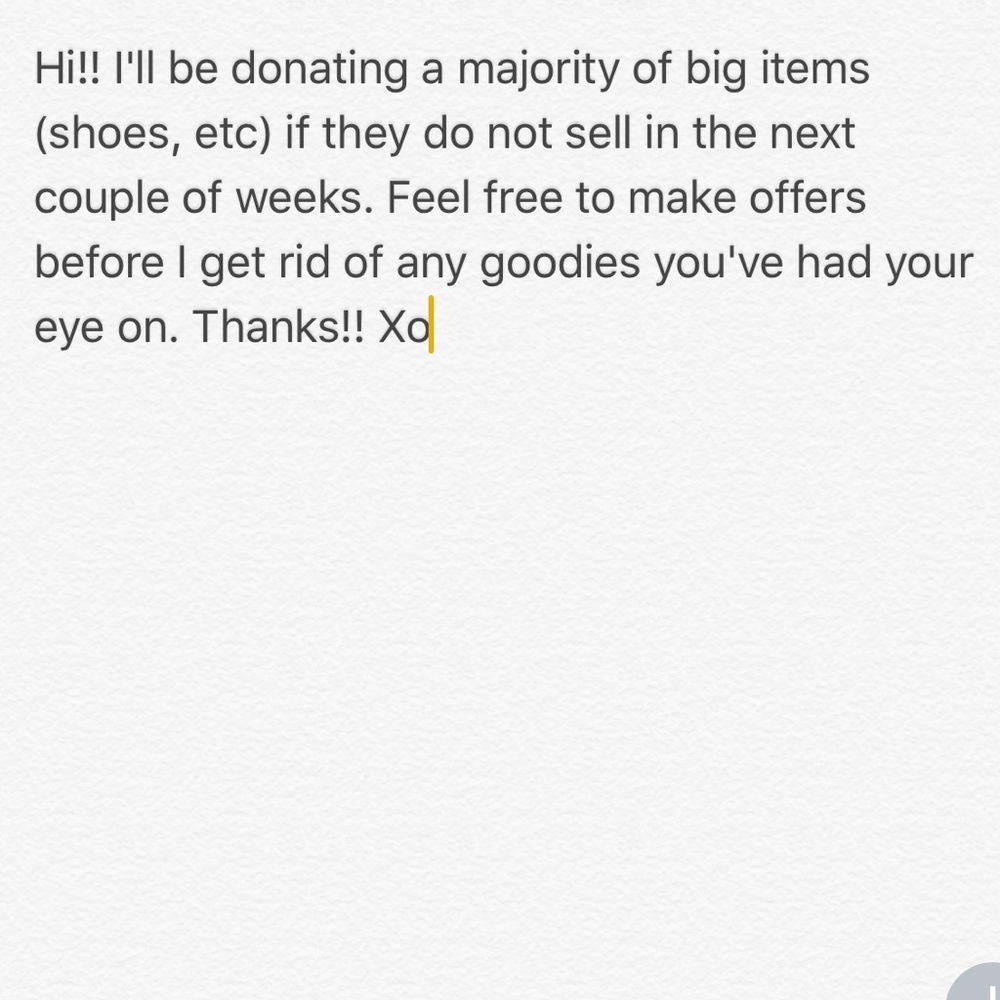 Donation time is here!!