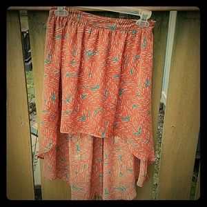 Forever 21 high-low skirt