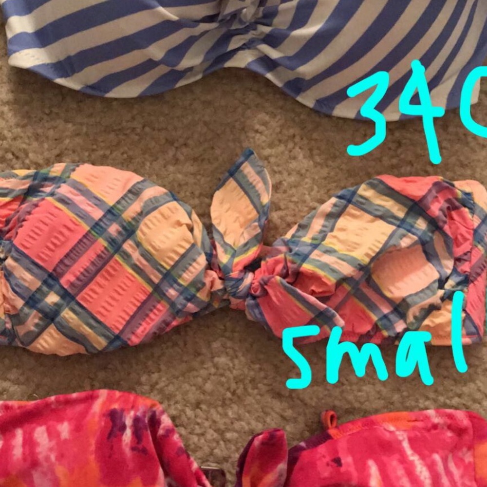 Strapless bikini top