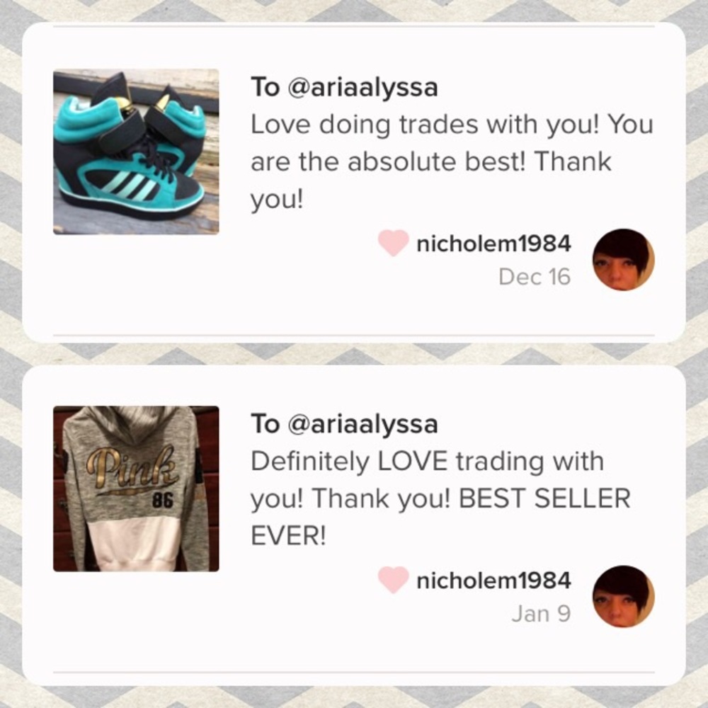 💖Trade feedback 💖