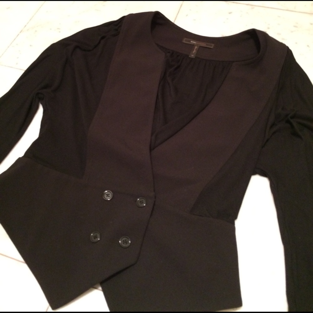 BCBG Knit Tuxedo Jacket