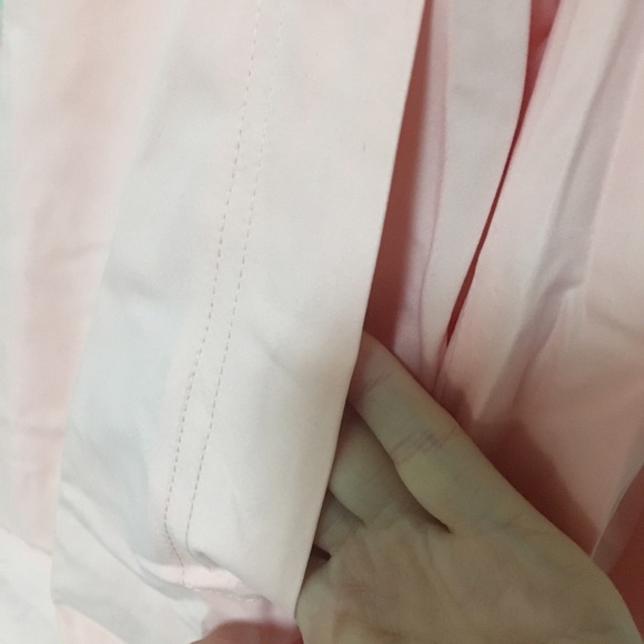 Long slits duster pink coat jacket - Picture 4 of 4