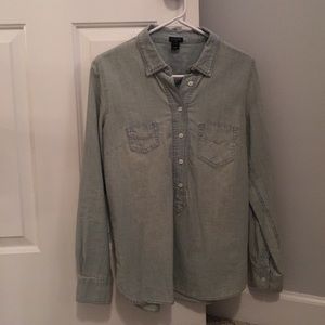 J. Crew denim shirt