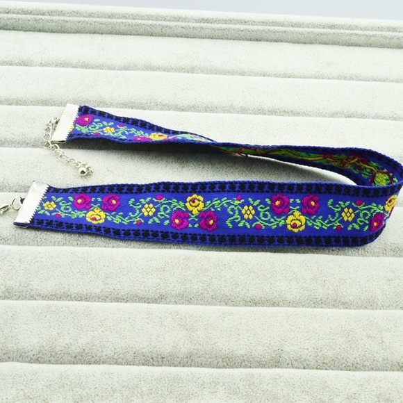 💟Blue Bohemian Choker💟 - Picture 2 of 2