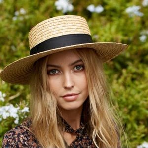 Lack of Color Accessories - Lack of Color Spencer Boater Hat 58cm Lack of Color Accessories - Lack of Color Spencer Boater Hat 58cm
