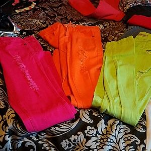 Colorful pants