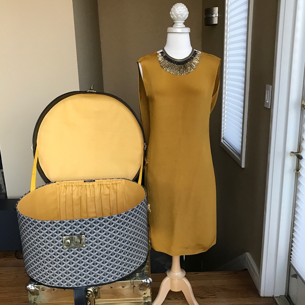 🚫SOLD🚫 AUTH Rare Goyard Hat Box Trunk, Antique - Picture 2 of 8