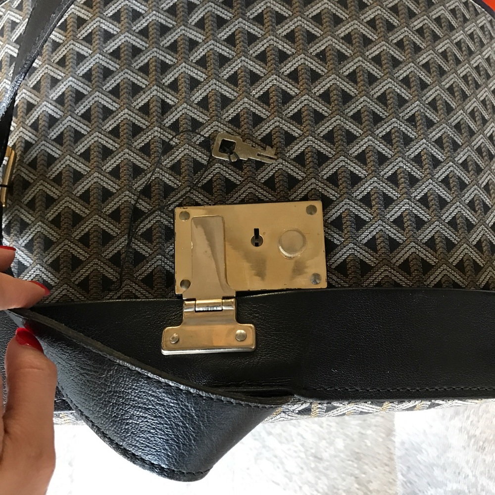 🚫SOLD🚫 AUTH Rare Goyard Hat Box Trunk, Antique - Picture 6 of 8