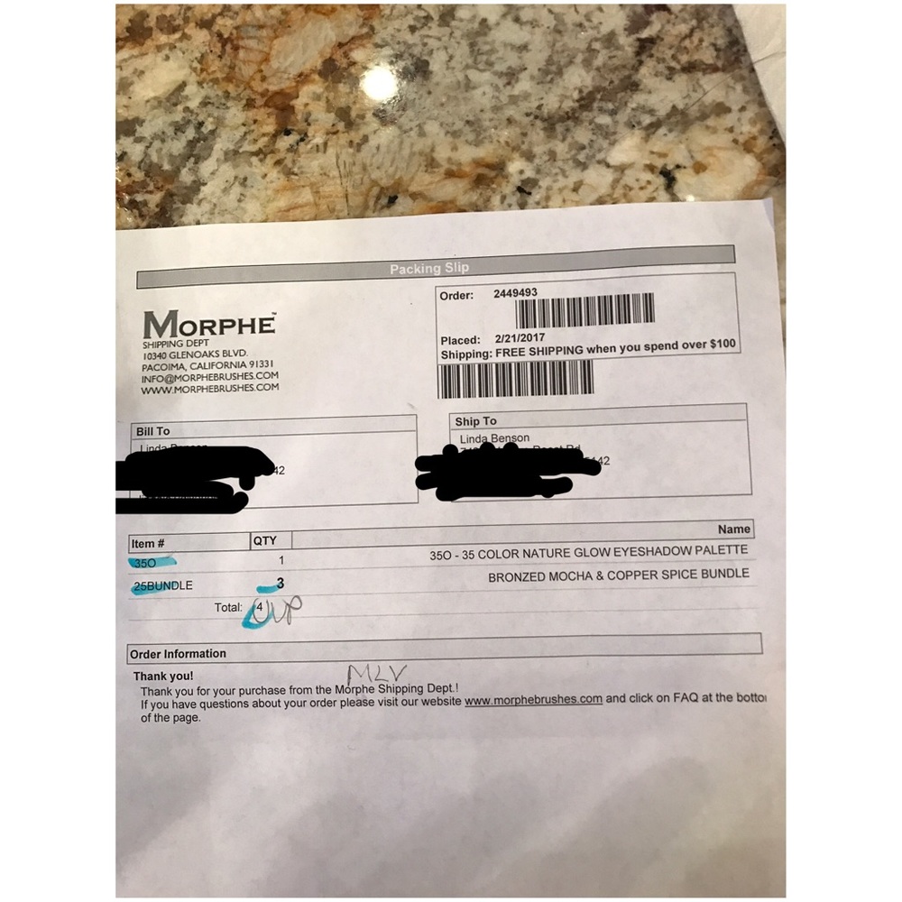 π1 left! Morphe 25A Copper Spice palette π - Picture 5 of 5