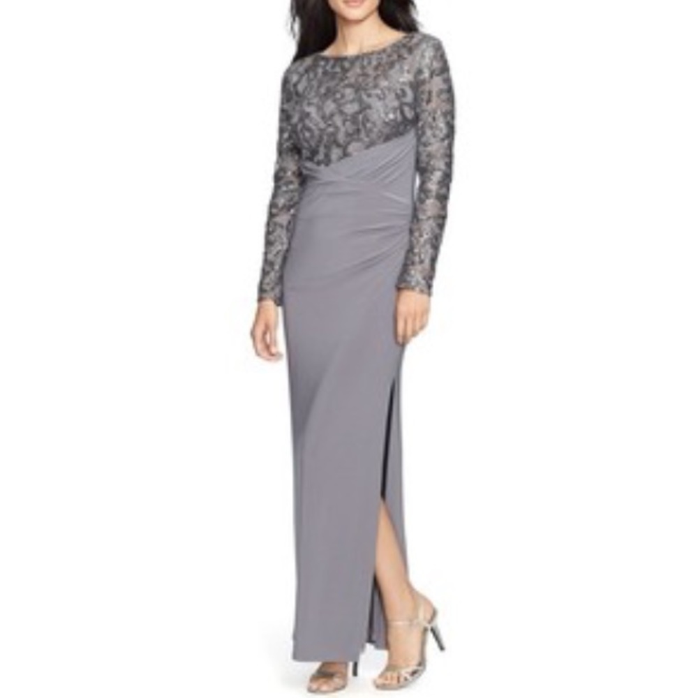 Ralph Lauren evening sequin gown, worn once!