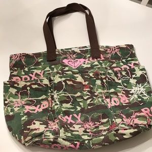 Roxy canvas tote bag
