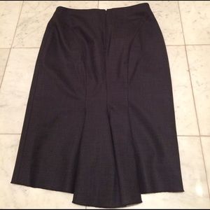 BCBG Trumpet Suiting Skirt