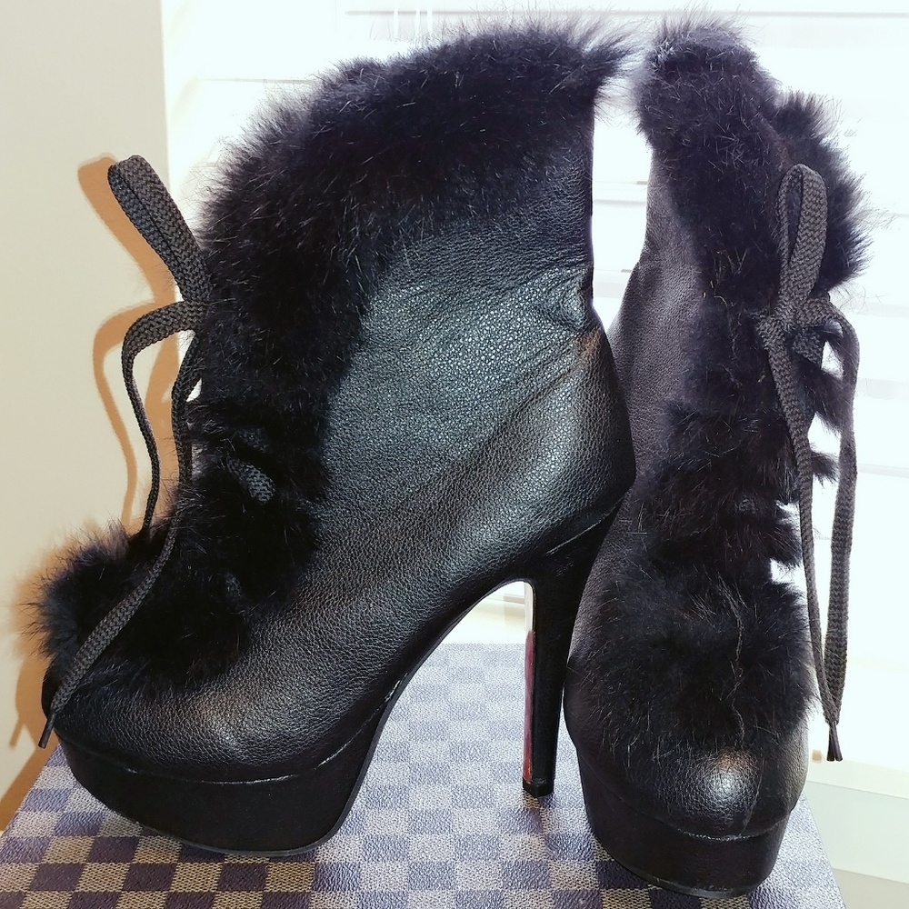5" ankle booties
