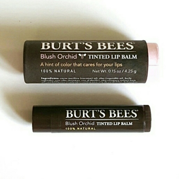 Burt's Bees Makeup Burts Bees Tinted Lip Balm Blush Orchid Poshmark