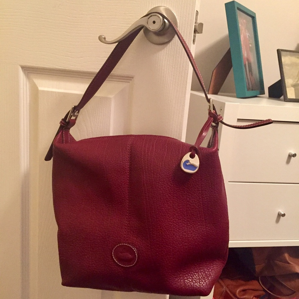 Beautiful Dooney and Bourke -Maroon Purse