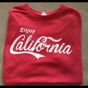 Vtg Enjoy California tshirt