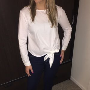 NWT Zara white shirt blouse with floral back S,M,L