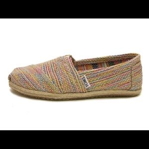 Women's Toms Classic Multi Burlap