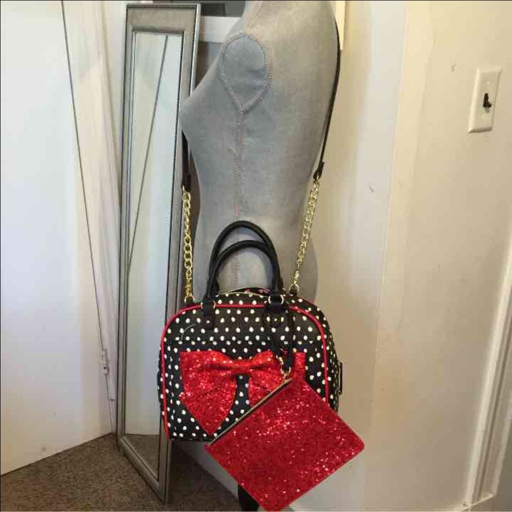 NWT BETSEY JOHNSON BAG SET