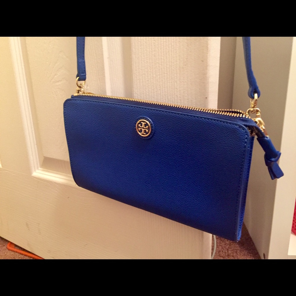 NWT- Tory Burch- Royal Blue Crossover Bag
