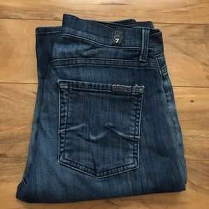 7 for all mankind jeans size 27.