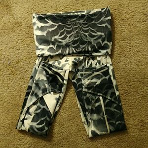 Lululemon highwaist/ fold down leggings