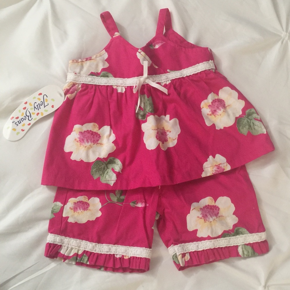 Vintage Jelly Beans Pink 2 pc