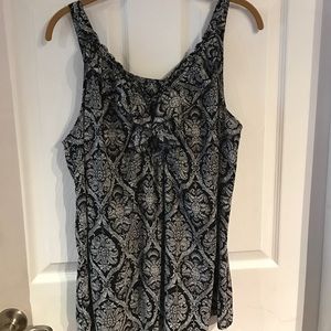 Black and White tank top