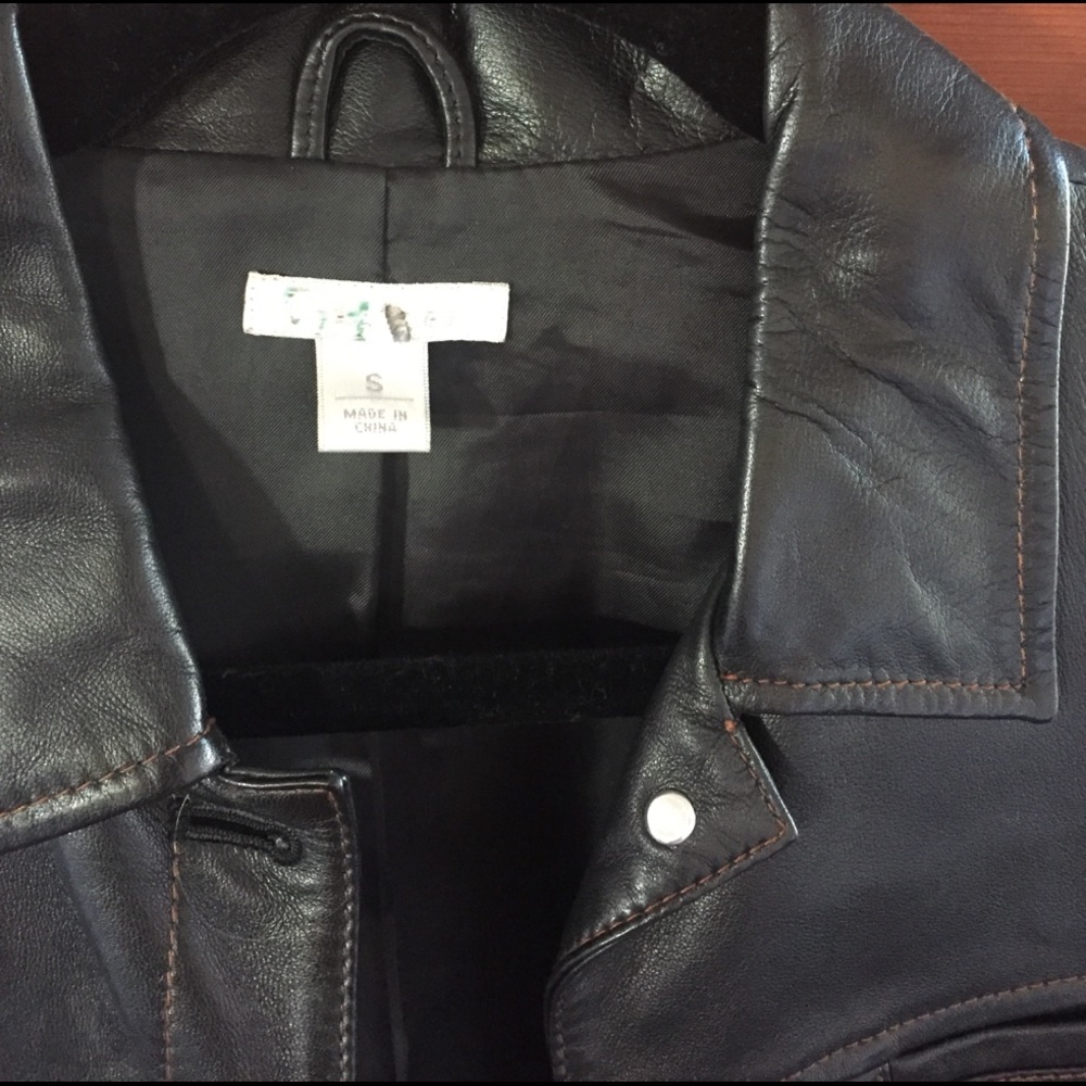 Great Condition, Brown Leather Jacket - image 4
