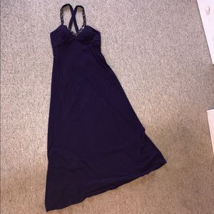 Purple Plus Size Prom Dress