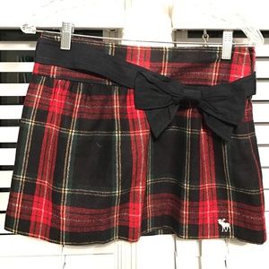 Abercrombie & Fitch Plaid Skirt