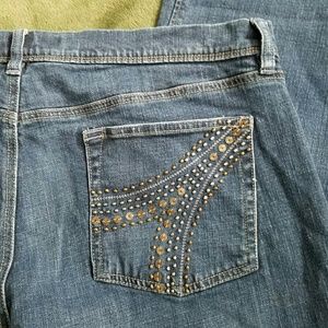 Old Navy I Low Rise Straight Leg Stretch Jeans 18