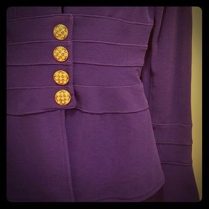 Purple Two-Piece Suit