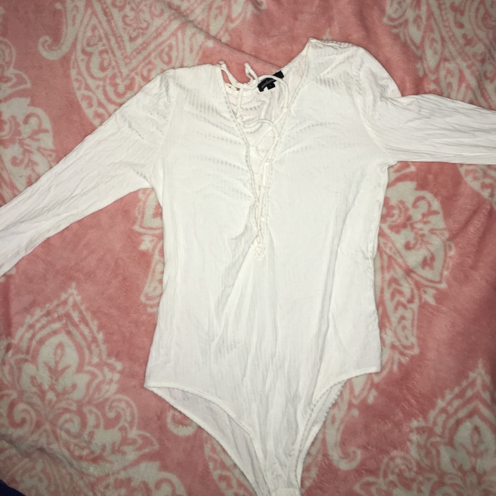 White leotard