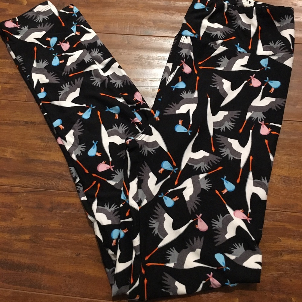 Stork LuLaRoe leggings OS