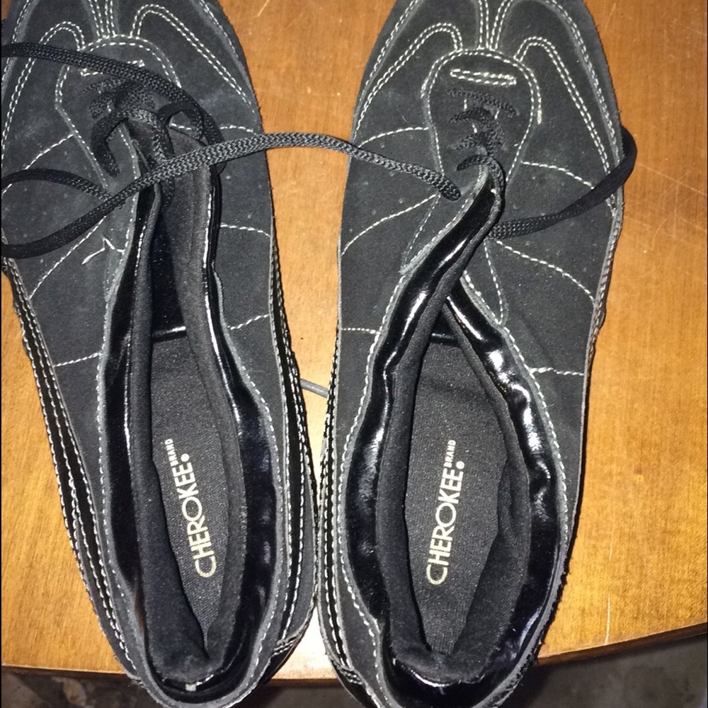 Black shoes