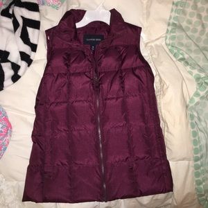 Lands End vest never worn XS