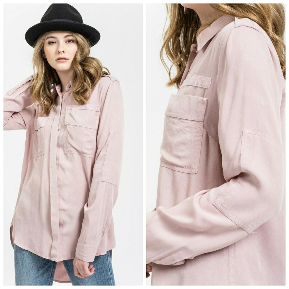 BUY 1, GET 1 FREE! Soft long sleeve button down