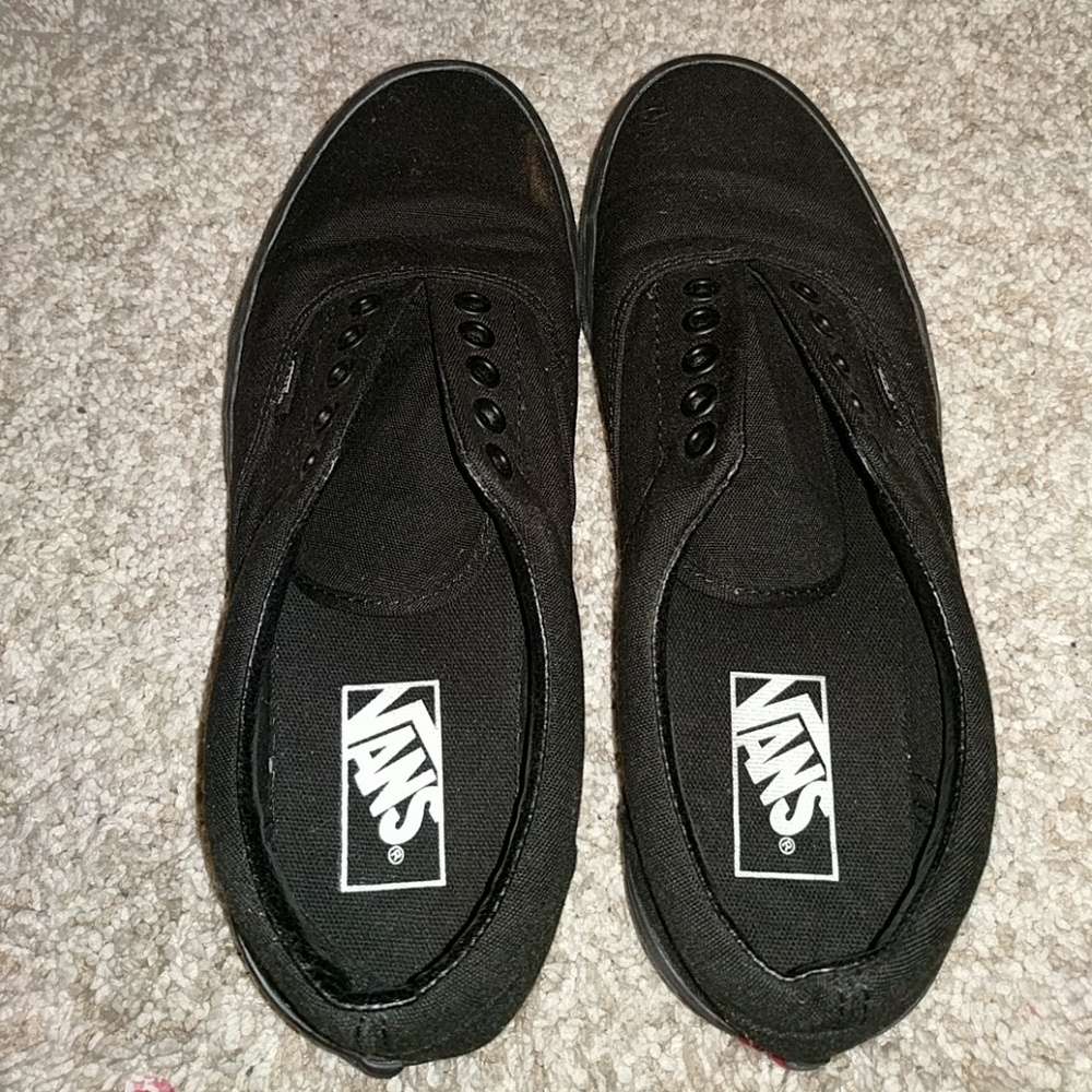 Black Unisex Vans