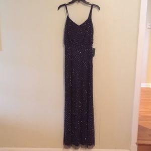 Adrianna Papell Sequined Gown
