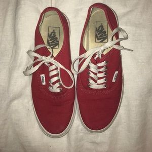 Red vans