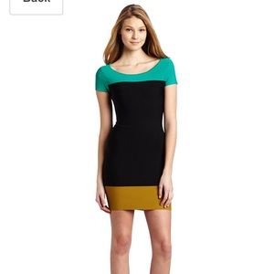 BCBG Jacquetta Colorblock Bodycon Dress sz XS NWOT