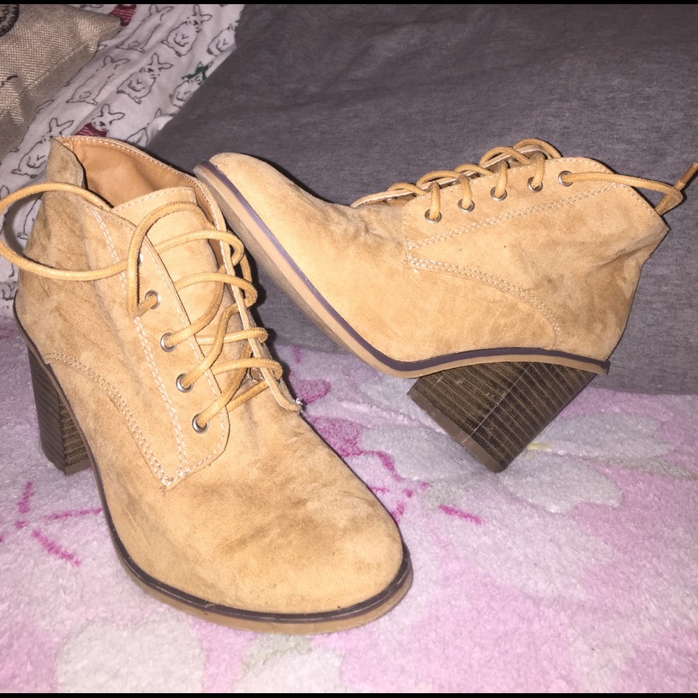 Suede Booties