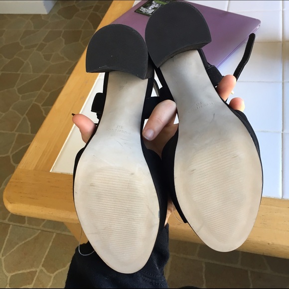 SOLD STEVE MADDEN suede platform heels size 9 - Picture 4 of 4