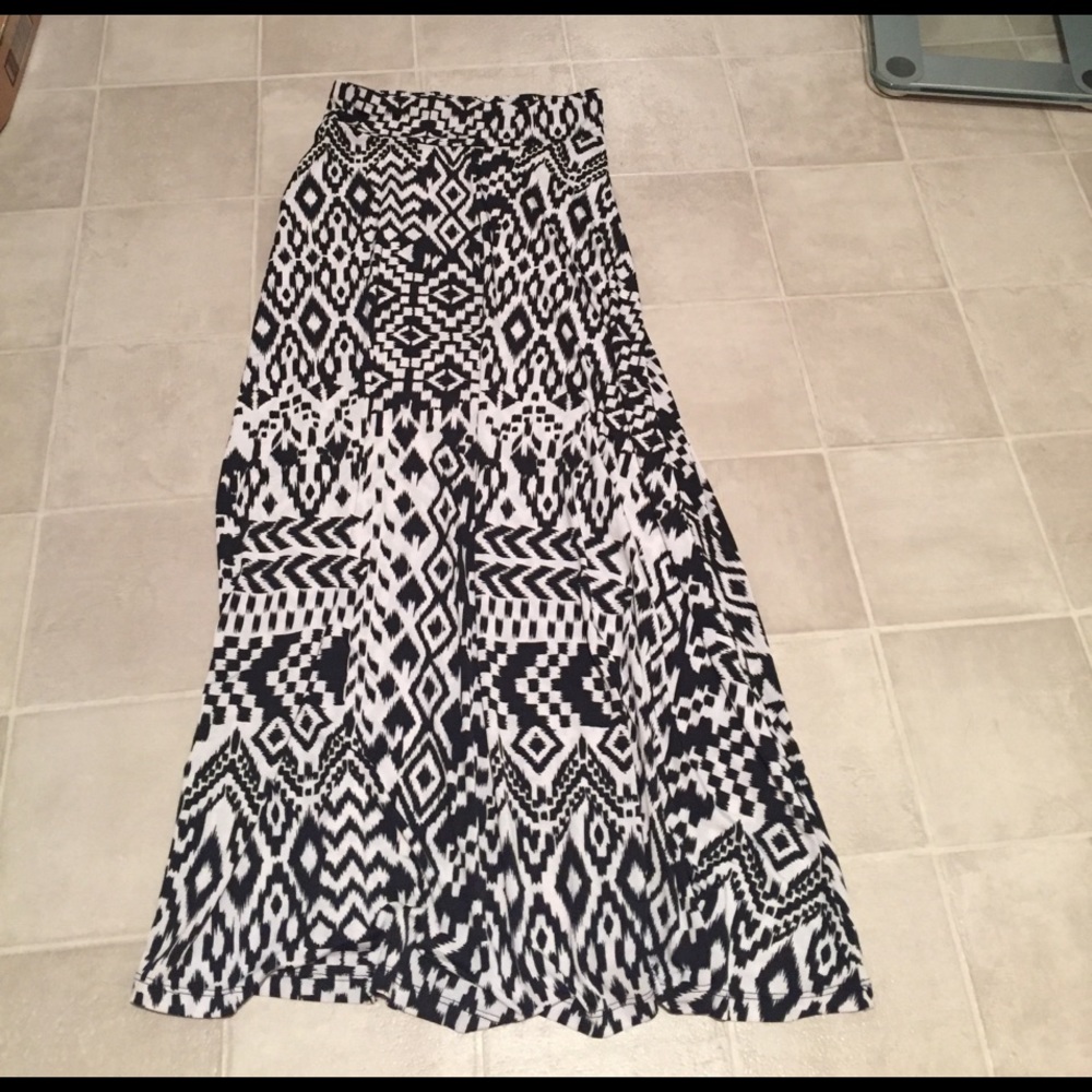 Long flowy skirt
