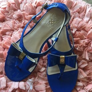 Vince Camuto Royal Patent leather sandals