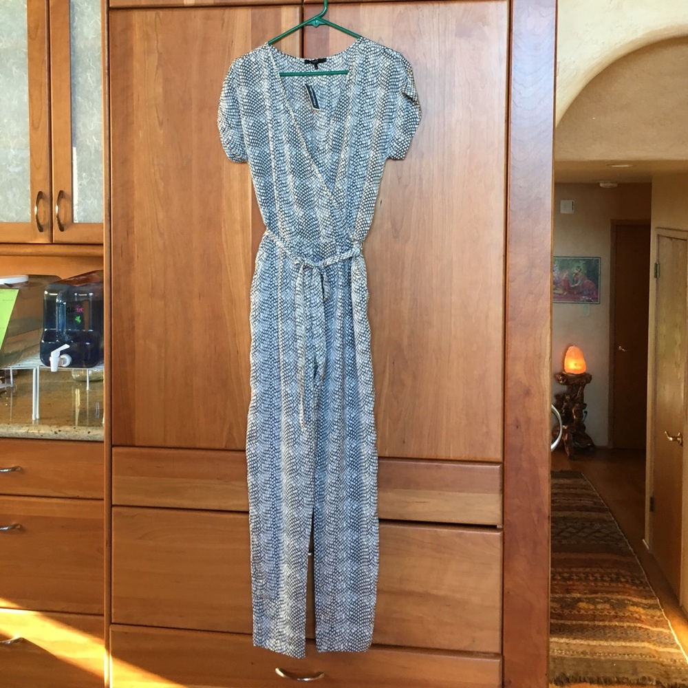 NWT Tart Collections Snake Print Jumpsuit Sz S