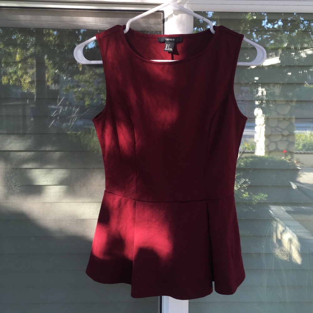 Peplum top