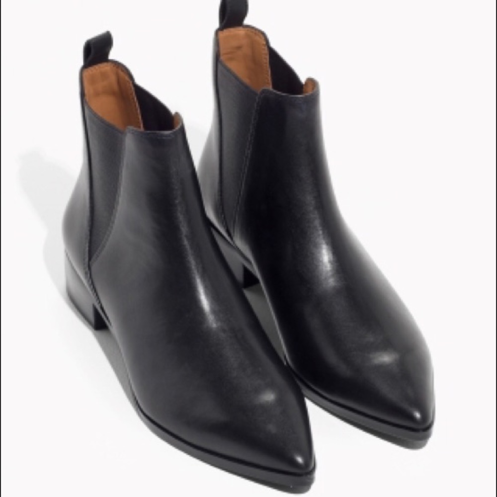 And Other Stories leather Chelsea boots