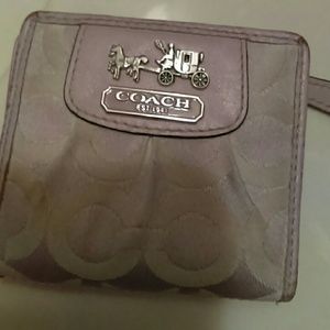 Authentic coach wallet
